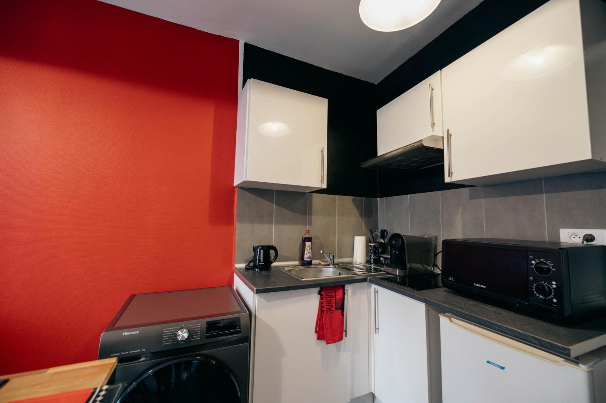 Apartmán Le Sejour Cine-Proche Du Centre-Wifi-Parking Lurdy Pokoj fotografie